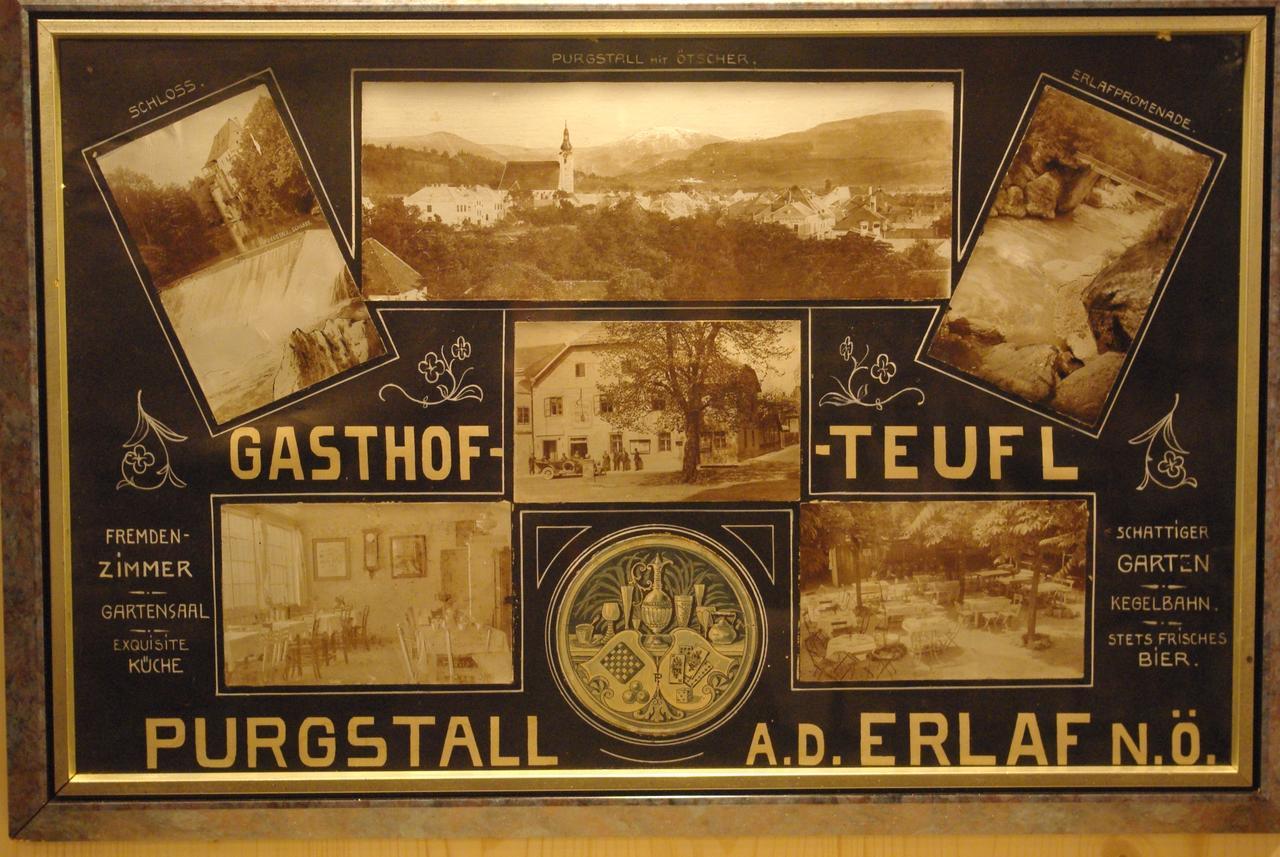 Gasthof Teufl Purgstall an der Erlauf ภายนอก รูปภาพ